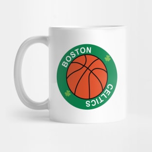 Ball dedicated to the Boston Celtics basketball team Mug